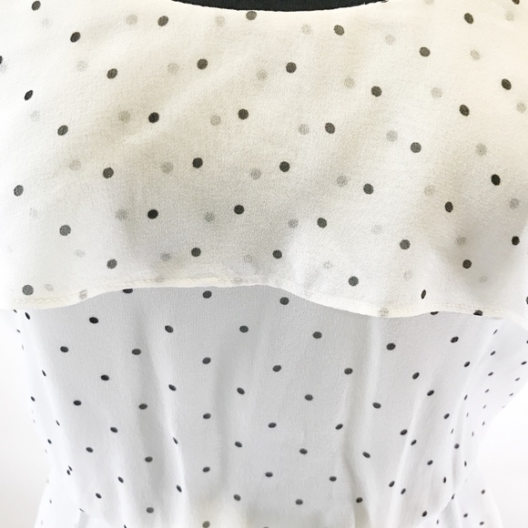 ✨sold✨ parker • polka dot tiered silk summer dress - Picture 8 of 8